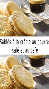 Sables A La Creme Au Beurre Sale Et Au Cafe En 2020 Sables Creme Au Beurre Gateaux Et Desserts