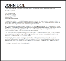 Free Clinical Research Associate Cover Letter Templates Resume Now