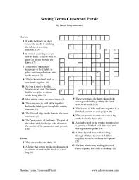 Sewing Terms Crossword Puzzle Worksheet Stranger Things Quote Stranger Things Aesthetic Sewing Terms