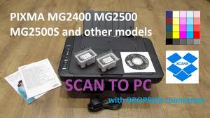 Remove any installed canon software from the computer that has been installed during the setup process. Pixma Mg2400 Mg2500 Mg2500s Series Scan To Pc And Dropbox Youtube