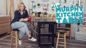 Vadholma kitchen island 592 762 28 reviews price where to buy. Ikea Hack Diy Murphy Kitchen Island Small Space Solutions Youtube
