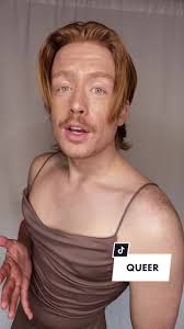 I LOVE BEING QUEER! #queer #nonbinary #theythem #lgbtq #ginger #model  #nonbinarytiktok #chicago #winning #dress #queertiktok #lgbt  #selfempowerment #gingertok #gay