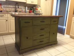 Repurposed Antique Buffet Made Into Kitchen Island Antique Buffet Diy Moving Kitchen Renovation