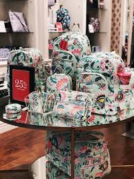 Vera bradley women's recycled lighten up reactive bunch lunch bag, sunny garden, one size us. Back To School With Vera Bradley