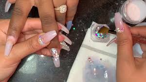 Acrylic nails are designed to enhance the appearance and strength of your actual nail. Acrylic Nails Tutorial All Acrylic No Polish Acrylic Fill Youtube