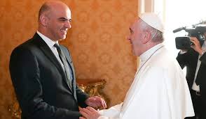 On a tendance à l'oublier, une partie importante du patrimoine culturel de. Alain Berset Et Le Pape Parlent Paix Et Droits De L Homme Le Courrier