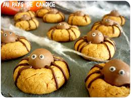 Cookies Araignees Pour Halloween Au Pays De Candice Recette Halloween Facile Recette Haloween Nourriture Halloween