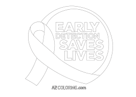They help us to know which pages are the most and least popular and see how visitors move around the site. Breast Cancer Awareness Coloring Page Coloring Home