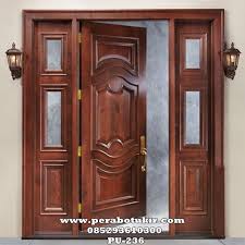 Pintu rumah mewah product kami ini sangat istimewa. Pintu Rumah Jati