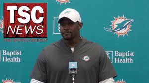Miami Dolphins Head Coach Brian Flores Week 5 Press Conference Miami Dolphins Sports Miami