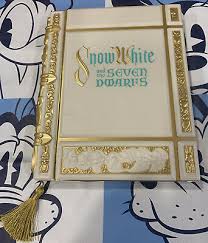 It's a journal that's modeled after the classic disney storybook for snow white that was used in. New Disney Snow White Seven Dwarves Storybook Replica Journal Notebook Archives 34 99 Picclick