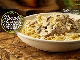 The restaurant is well known for its menu specials. Olive Garden Brings Back Never Ending Pasta Bowl Offer Chew Boom