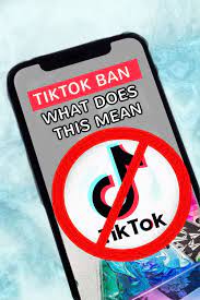 Tiktok Ban What Does This Mean Youth Of Today Social Networking Sites Pinterest Strategy