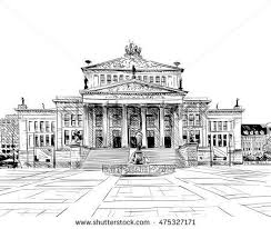 I've seen two shows here and they both where amazing. Germany Konzerthaus Berlin Old Building Hand Drawn Sketch Unusual Perspective City Vector Illustration Konzerthaus Stadt Vektor Hande Zeichnen