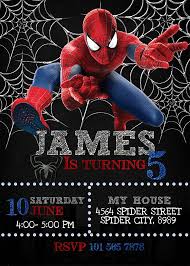 Spiderman Birthday Invitation Spiderman Invitation Spiderman Birthday Spiderman Spiderman Birthday Party Spiderman Birthday Invitations Spiderman Invitation