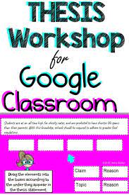 Fully Editable Version Included Students Learn To Identify The Elements Of A Thesis Statement For Argume Thesis Statement Argumentative Writing Teach Argument