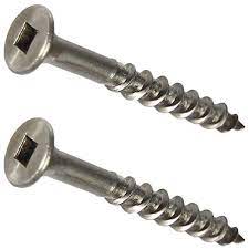 Stainless steel wood screws for decking, fencing, and all outdoor applications. Buy 10 X 2 1 2 Deck Screws 18 8 Stainless Steel Square Drive Type 17 Wood Cutting Point Quantity 100 Size Number 10 X 2 1 2 Long By Fastenere Online In Turkey B018upg1mw