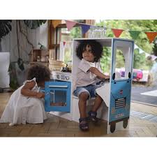 Plum Play 3-in-1 Wooden Street Food ...