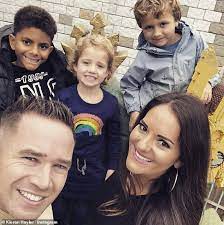Katie Price S Ex Kieran Hayler Is Expecting His First Child With Fiancee Michelle Penticost Daily Mail Online