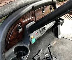 Run the receiver's power lines to the battery terminals and run the speaker wire to the speakers. Golf Cart Dash Customize Lock Up Valuables And Install A Radio