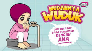 Mari belajar membaca niat wudhu dan do'a sholat dengan benar. Ana Muslim Mudahnya Berwuduk L Cara Berwuduk Kanak Kanak Perempuan Youtube