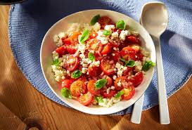Tomatensalat Mit Schafkase Knorr Rezepte Tomatensalat Leckere Salate