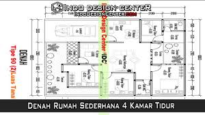 Jangan khawatir, kami punya 27+ inspirasi dan contoh denah rumah minimalis 2 kamar tidur 1 1 yang diperlukan sebelum membuat denah rumah minimalis 2 kamar. Denah Rumah Sederhana 4 Kamar Tidur Download File Denah Autocad