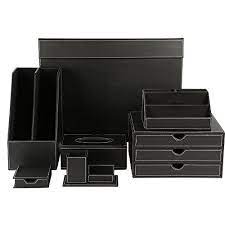 Our company who has a very good experience in this field has been. Price Tracking For Kingfom Office Desk Organizer Set T06 7pcs Office Supply Eco Friendly Synthetic Leather Desk Set Including 5 Compartment Desk Organizer 3 Dr Desk Organizer Set Desk Organization Office Desk Organization