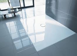 Rectangular with center drain, rectangular with. Duravit Duraplan Walk In Low Profile Shower Trays Duravit