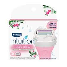 Looking for a shaving and skin care routine without all the hassle? Schick Intuition Sweet Water Lily Razor Blade Refills 3 Ct Cvs Pharmacy