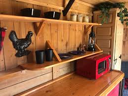 Factory direct 10'x10' kitchen cabinets for sale $1350. Horse Trailer Turned Tiny House