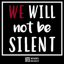 ~chorus~ silent silent it's our salvation day! We Will Not Be Silent Posts Facebook