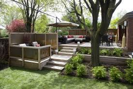 3 Level Back Yard Multi Level Backyard Multi Level Backyard Outdoor Gardens Design Backyard