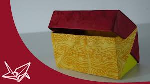 Machen sie mehr aus ihrem geld. Origami Box With Lid Tavin S Origami