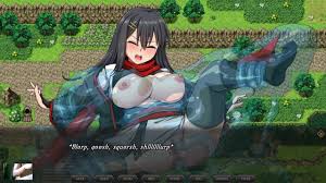 武士破坏行为 - 被巨型史莱姆抓住