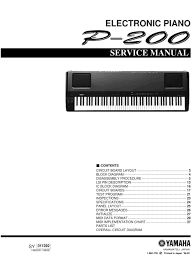 Please select your desired model below. Yamaha P 200 Service Manual Pdf Download Manualslib