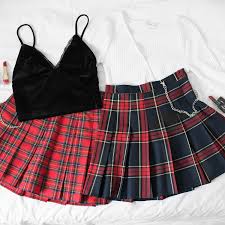 Pick Your Favorite Grunge Plaid Tennis Skirt At Shopskydance Eu Ootd Outfit Aesthetic Inspo Tumblr T Grunge Skirt Outfit Grunge Skirt Plaid Skirt Grunge Skirt tumblr tartan skirt cute plaid skirt light blue. grunge skirt outfit