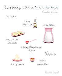 Raspberry White Hot Chocolate Recipe White Hot Chocolate Recipe Hot Chocolate Recipes White Hot Chocolate