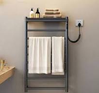 Amazon.com: Electric Heated Towel Rack, 200W Towel Rail ...