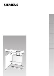 Siemens dunstabzugshaube filter symbol zurucksetzen siemens dunstabzugshaube filter montageanleitung monteringsvejledning mounting instructions asennusohje instructions d'installation. Bedienungsanleitung Siemens Li48932 116 Seiten