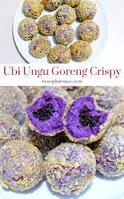 Ubi Ungu Goreng Crispy Makanan Penutup Ide Makanan Makanan