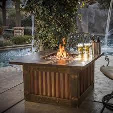 The Natural Beauty Of Wood And Steel In One Beautiful Fire Pit Table Homesteader Gas Fire Pit Table Fire Pit Table Gas Fire Pit Table Natural Gas Fire Pit