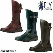 This classic everyday style is crafted from premium leather featuring patterned textile lining and a comfy rubber saw edge sole. Fly London Mes2 Calf High Winter Boot Sole Leather Oilsuede Diesel Purple Petrol Ebay