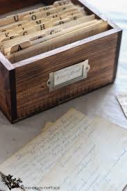 Diy Recipe Box By The Wood Grain Cottage In 2020 Diy Wood Box Recipe Box Diy Diy Food Recipes