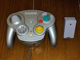Nintendo Gamecube Wavebird Platinum Silver Wireless Controller Receiver Wii Nintendo Wireless Controller Gamecube Nintendo