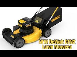 Dewalt 20 volt garden tools. New Dewalt 20v Gen2 Lawn Mower W 10 0ah Batteries Youtube