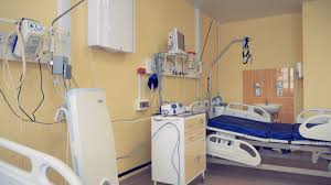 Modern Medical Equipment And Two Beds Located In A Hospital Ward Stock Footage Equipment Be Medical Supply Storage Medical Equipment Medical Equipment Storage