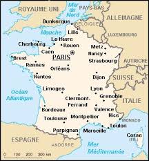 Carte De France Avec Images Valence France Carte De France France