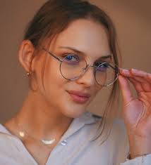 Eleganckie oprawki do pracy przy komputerze Austin Black