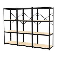 Https Www Ikea Com No No P Bror Hylle Svart Tre S19272703 Ikea Shelving Unit Shelving Shelves